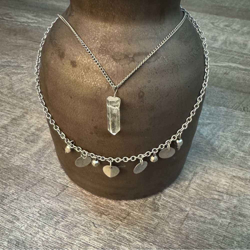 Boho Witchy Necklace Set Two Pieces Goth Whimsigoth